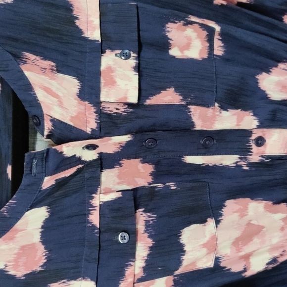 𝅺GAP Kids Big Girls Elysian Blue Dress Size XXL Elastic Waist and Pockets - Picture 4 of 11